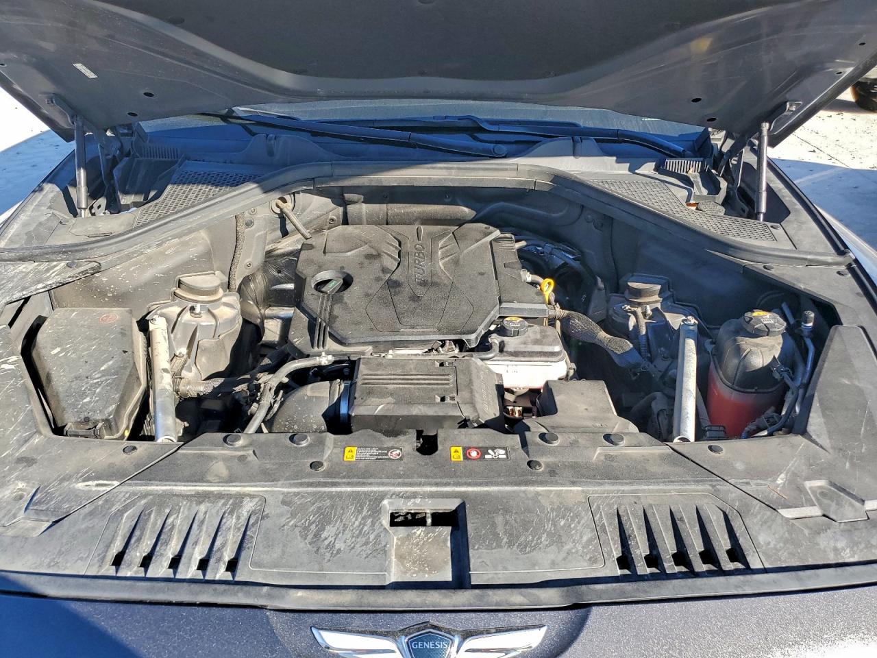 2021 Genesis Gv80 Base VIN: KMUHB4SB0MU054137 Lot: 93906625