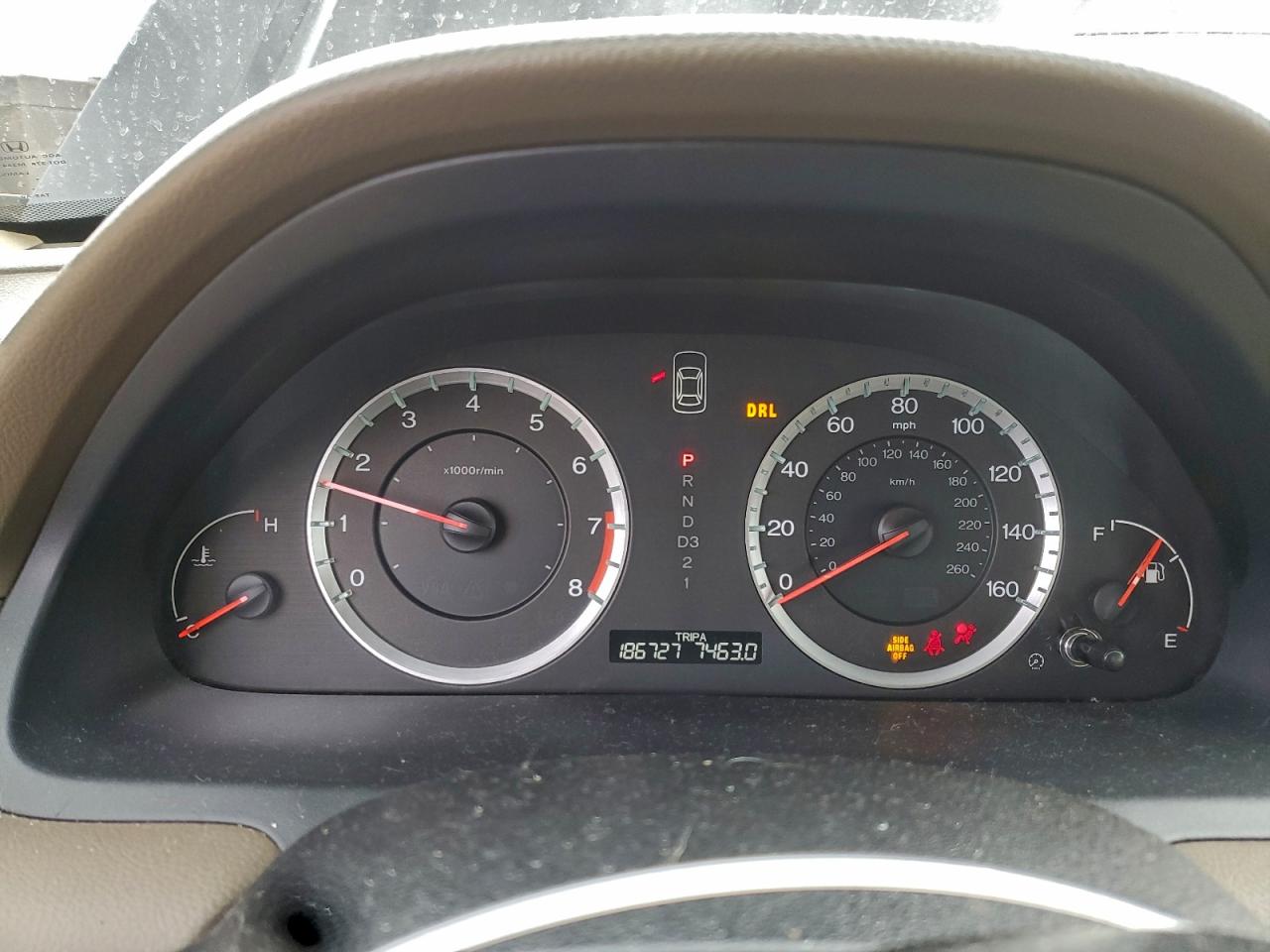 2009 Honda Accord Lxp VIN: 1HGCP264X9A121741 Lot: 93879855