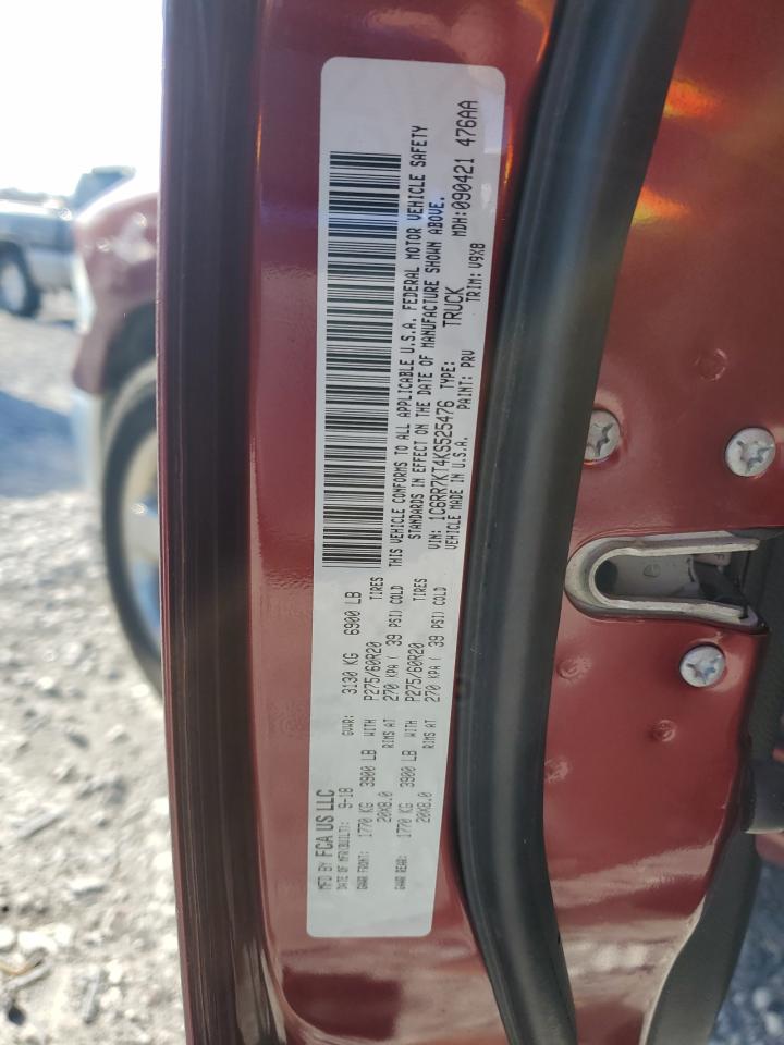 2019 Ram 1500 Classic Tradesman VIN: 1C6RR7KT4KS525476 Lot: 90585145