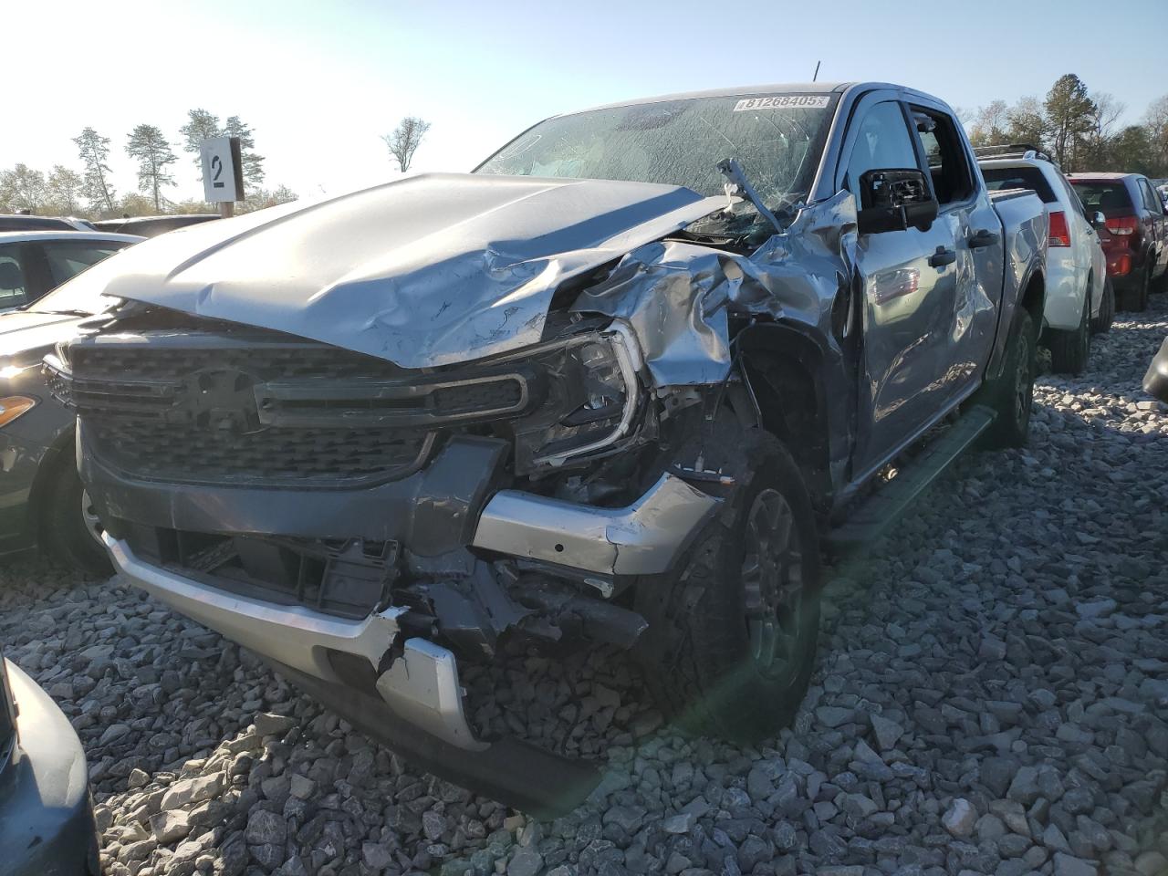 2024 Ford Ranger Xlt silver null gas 1FTER4GH2RLE61856 photo #1