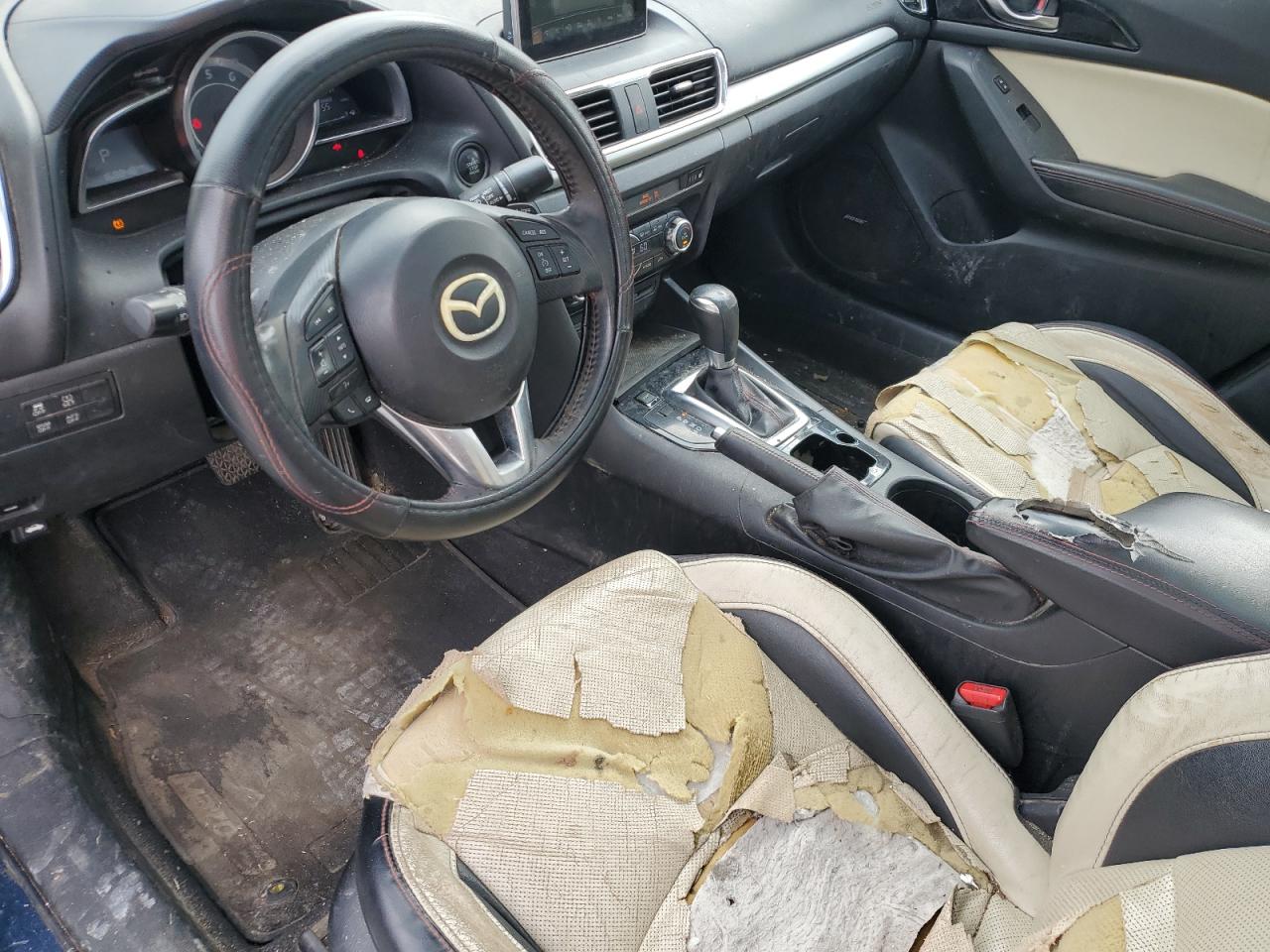 2014 Mazda 3 Grand Touring VIN: JM1BM1W35E1111794 Lot: 93147125