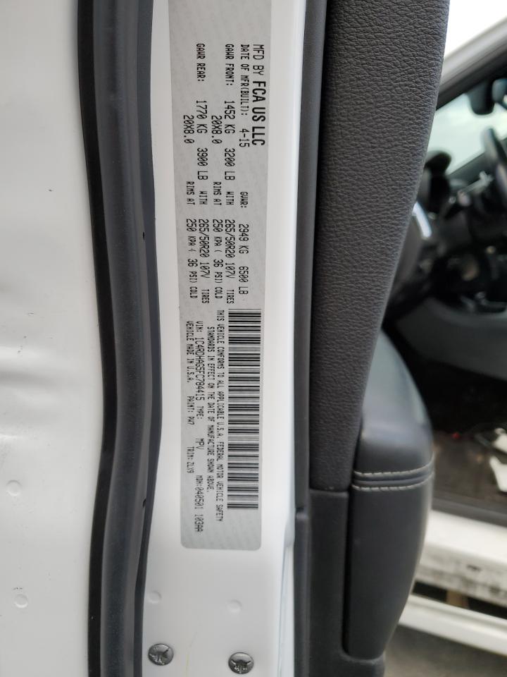 2015 Dodge Durango Sxt VIN: 1C4RDHAG5FC784415 Lot: 85432085