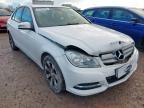 2012 MERCEDES-BENZ C CLASS C220 CDI BLUEEFFICIENCY EXECUTIVE SE 4DR AUTO for sale at Copart WESTBURY