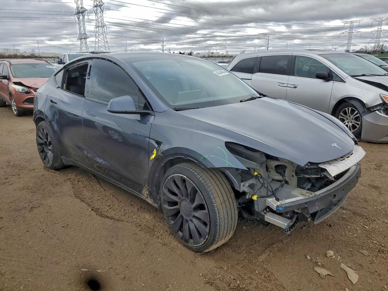 2022 Tesla Model Y VIN: 7SAYGDEF2NF394549 Lot: 94344495