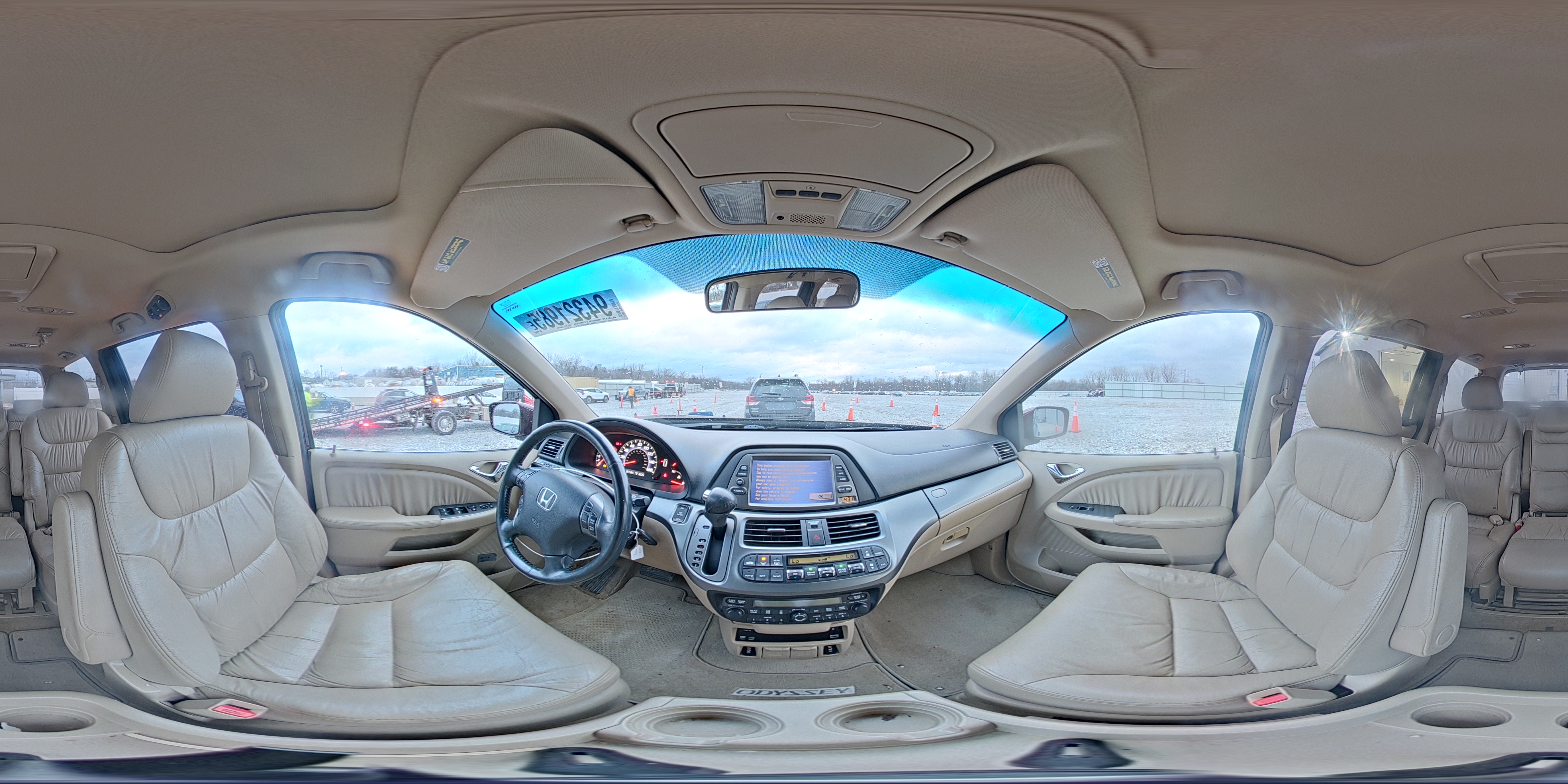 2007 Honda Odyssey Exl VIN: 5FNRL38747B405629 Lot: 94321985