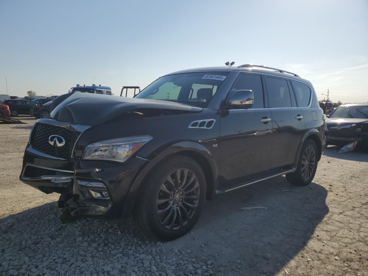 2016 Infiniti Qx80 VIN: JN8AZ2NE3G9126437 Lot: 92587445