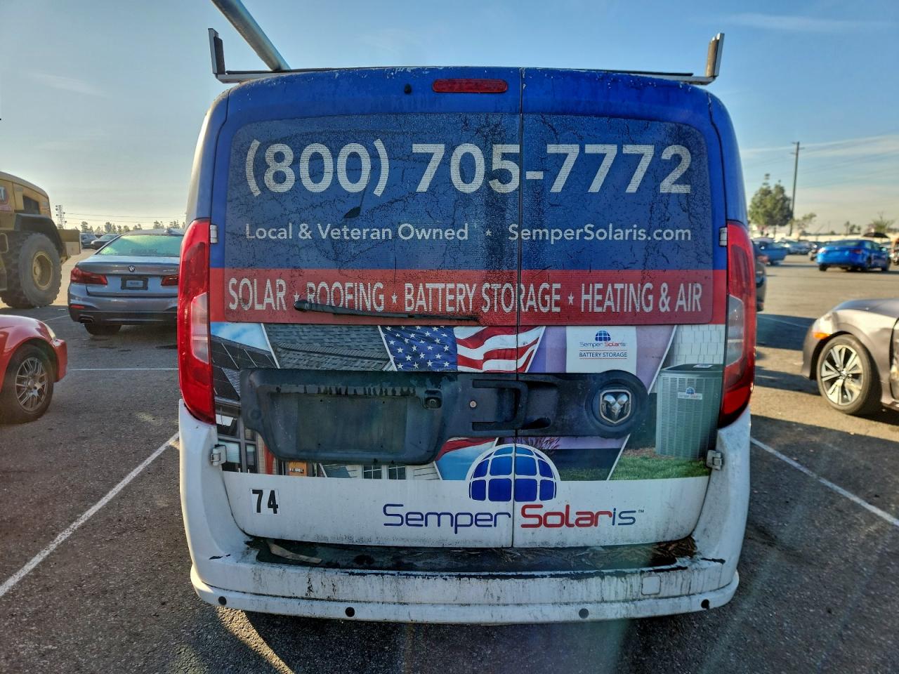 2017 Ram Promaster City Slt VIN: ZFBERFBB0H6G82793 Lot: 93971195