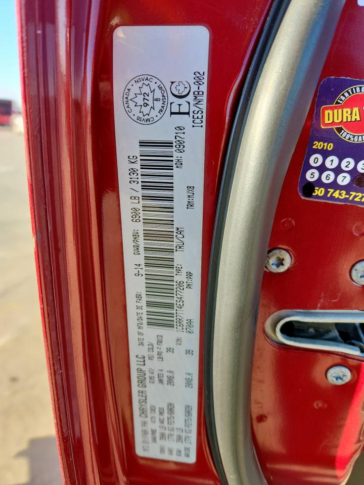 2014 Ram 1500 Slt VIN: 1C6RR7TT4ES477206 Lot: 91234925