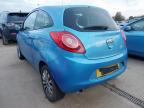 2013 FORD KA 1.2 ZETEC 3DR [START STOP] for sale at Copart SANDY