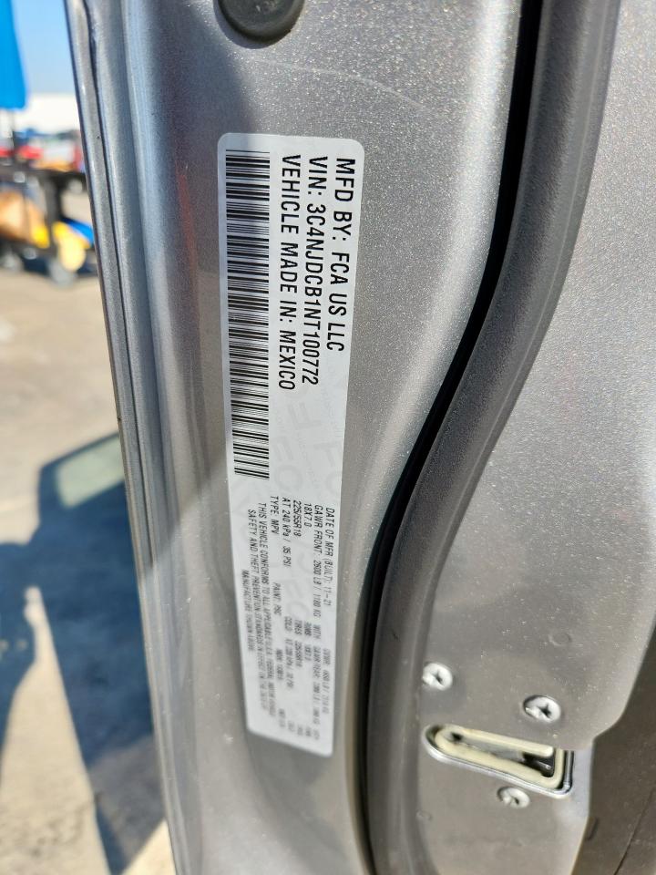 2022 Jeep Compass Limited VIN: 3C4NJDCB1NT100772 Lot: 92745975