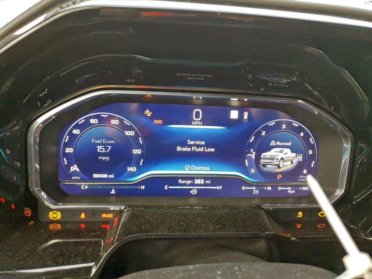 2022 Chevrolet Silverado K1500 Zr2 VIN: 3GCUDHEL4NG576880 Lot: 93394155