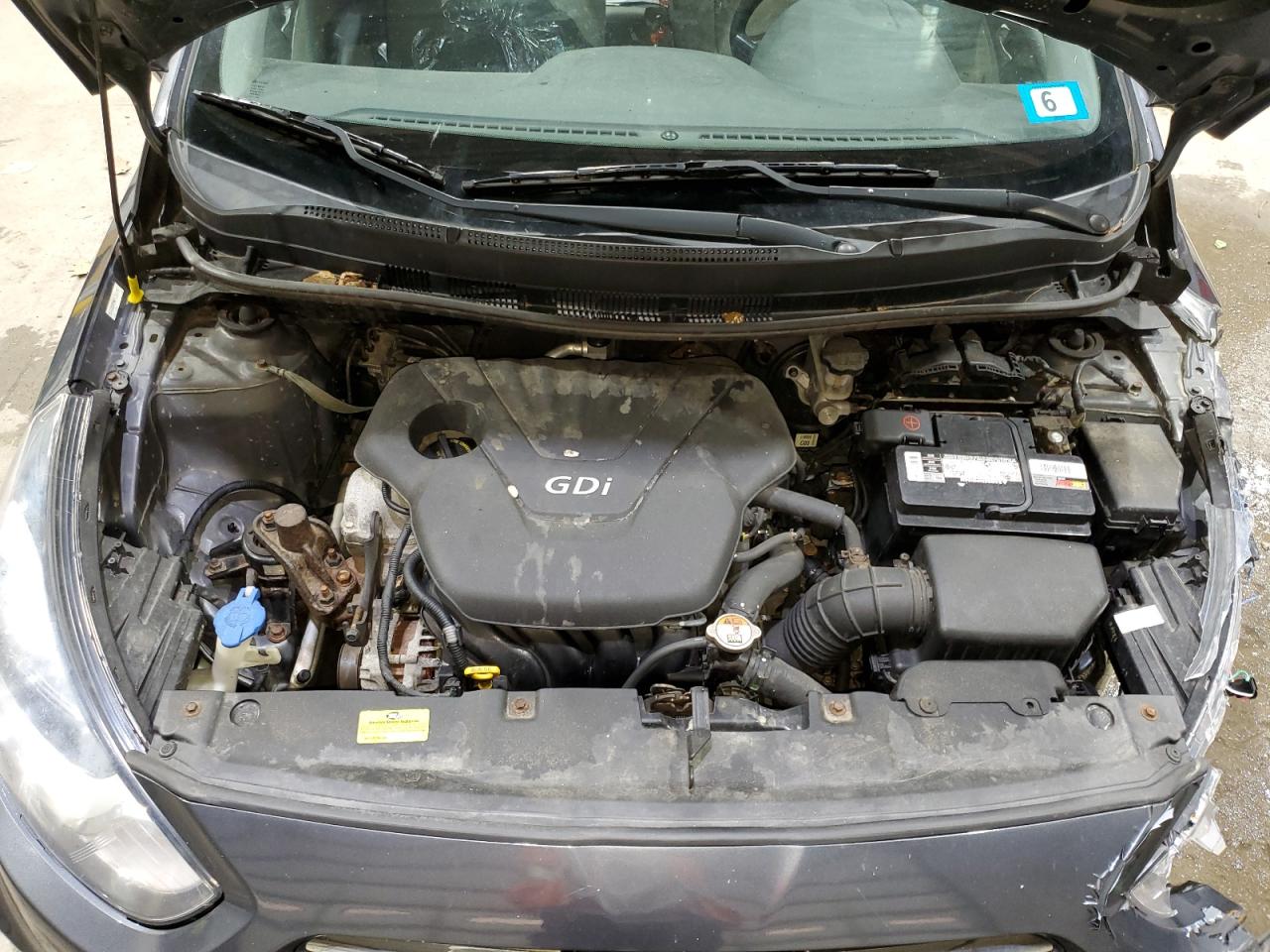 2013 Hyundai Accent Gls VIN: KMHCT4AE5DU398547 Lot: 91345755