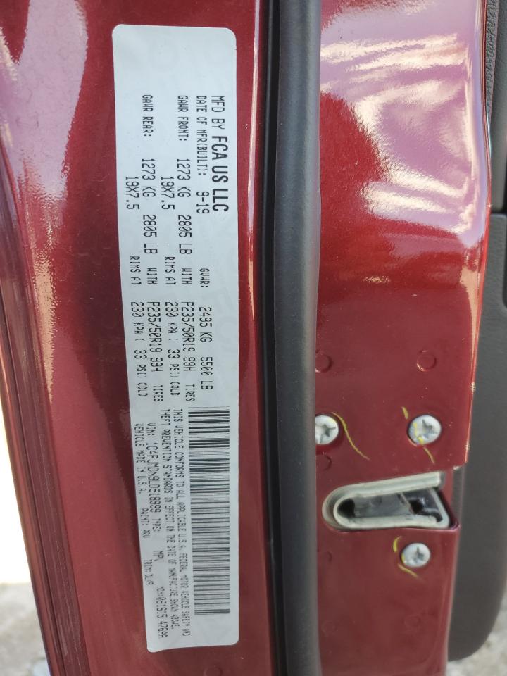 2020 Jeep Cherokee Limited VIN: 1C4PJMDN9LD518999 Lot: 93135575