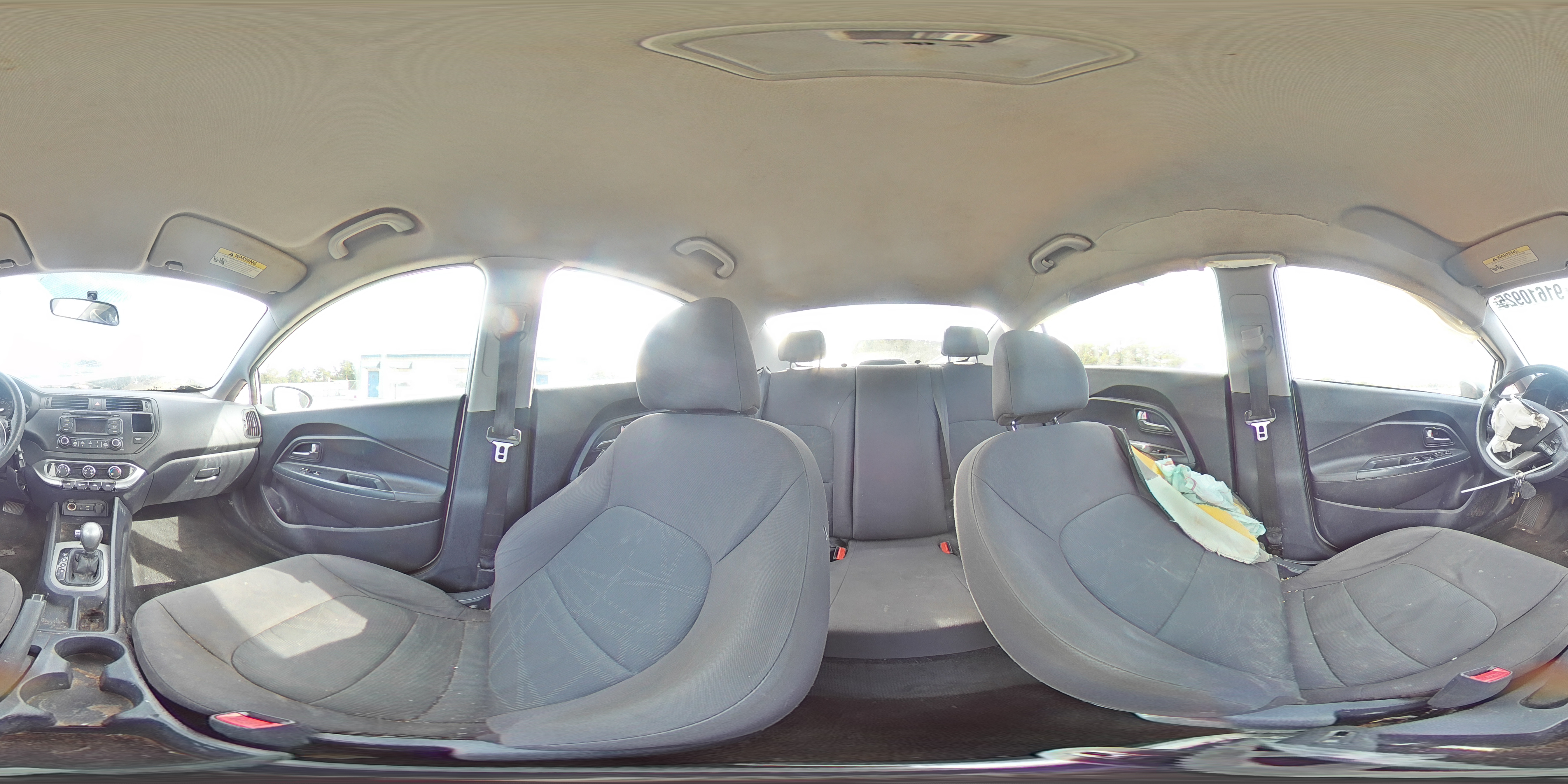 2014 Kia Rio Lx VIN: KNADM4A3XE6381153 Lot: 91610925