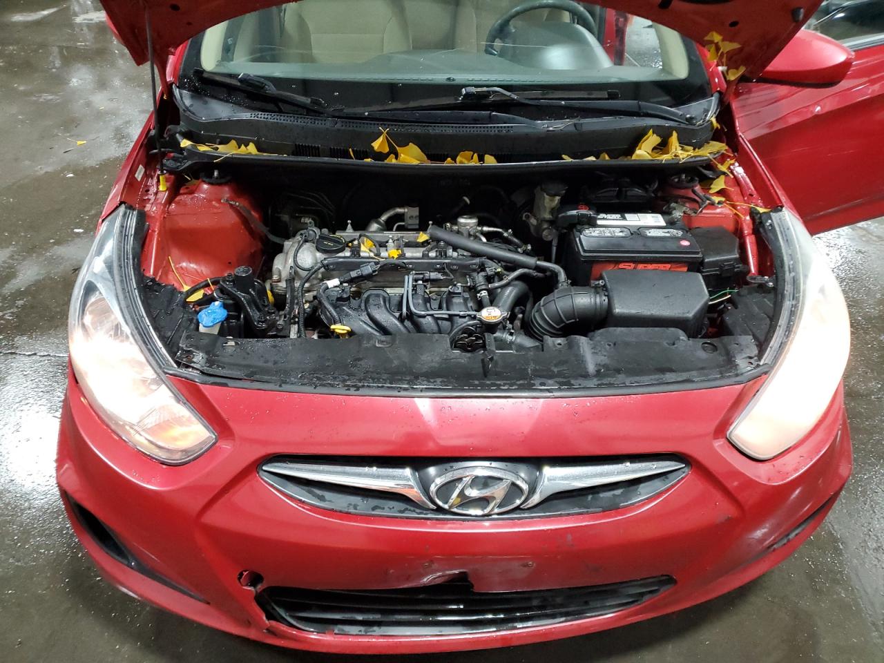 2013 Hyundai Accent Gls VIN: KMHCT4AE2DU432976 Lot: 92289135