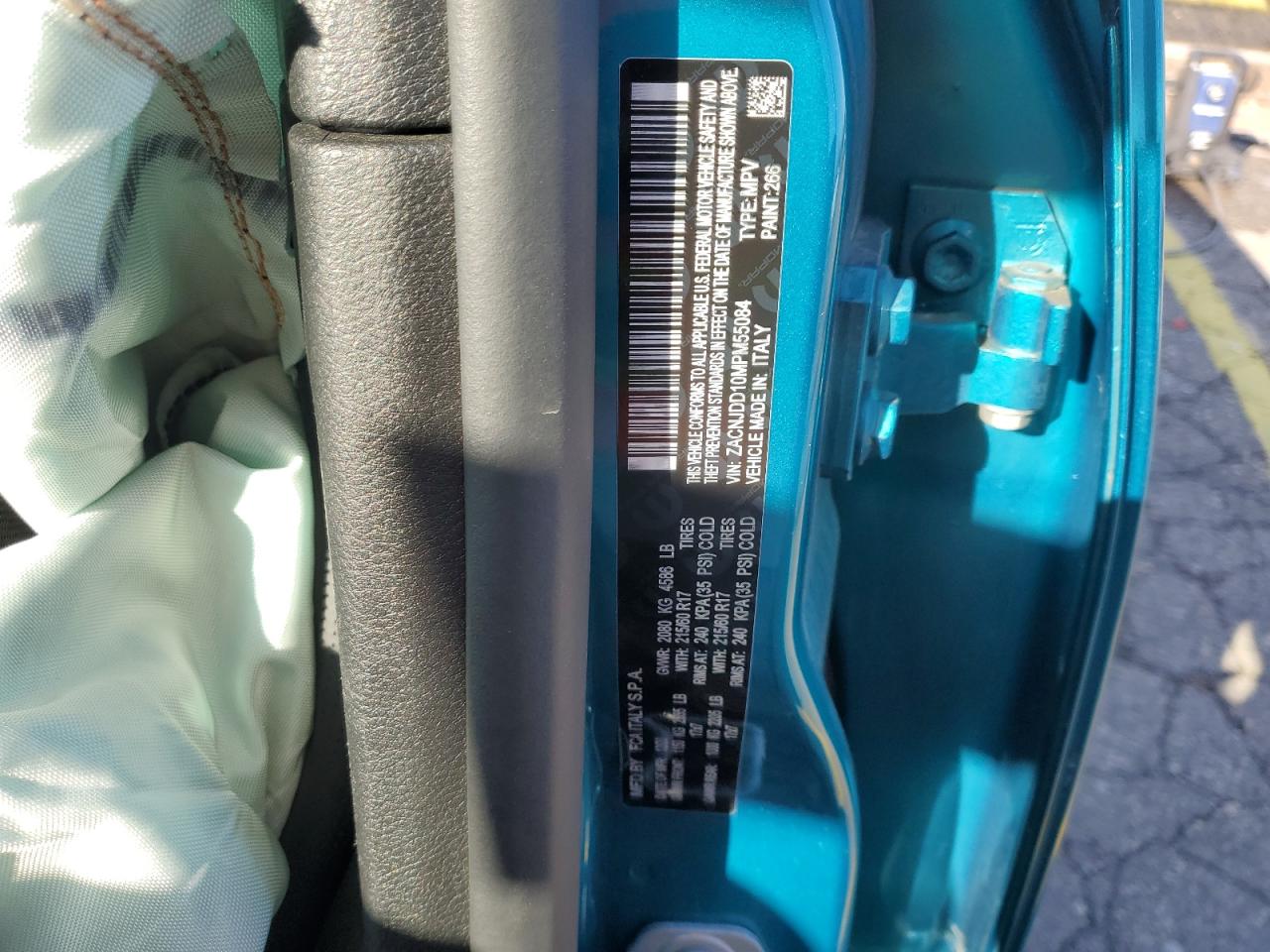 2021 Jeep Renegade Limited VIN: ZACNJDD10MPM55084 Lot: 93181535