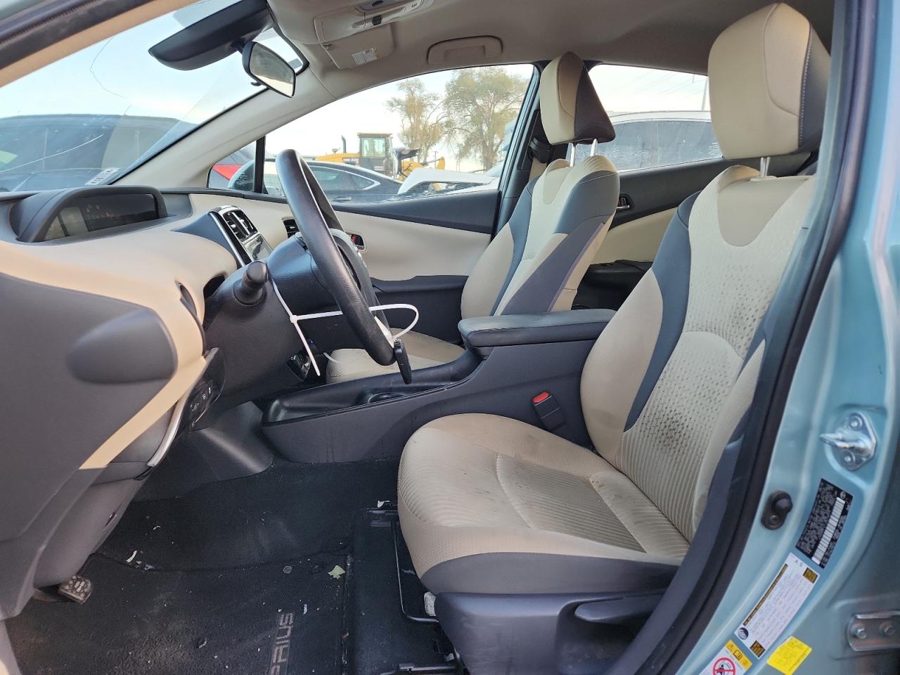 2018 Toyota Prius VIN: JTDKBRFU1J3076599 Lot: 92306585