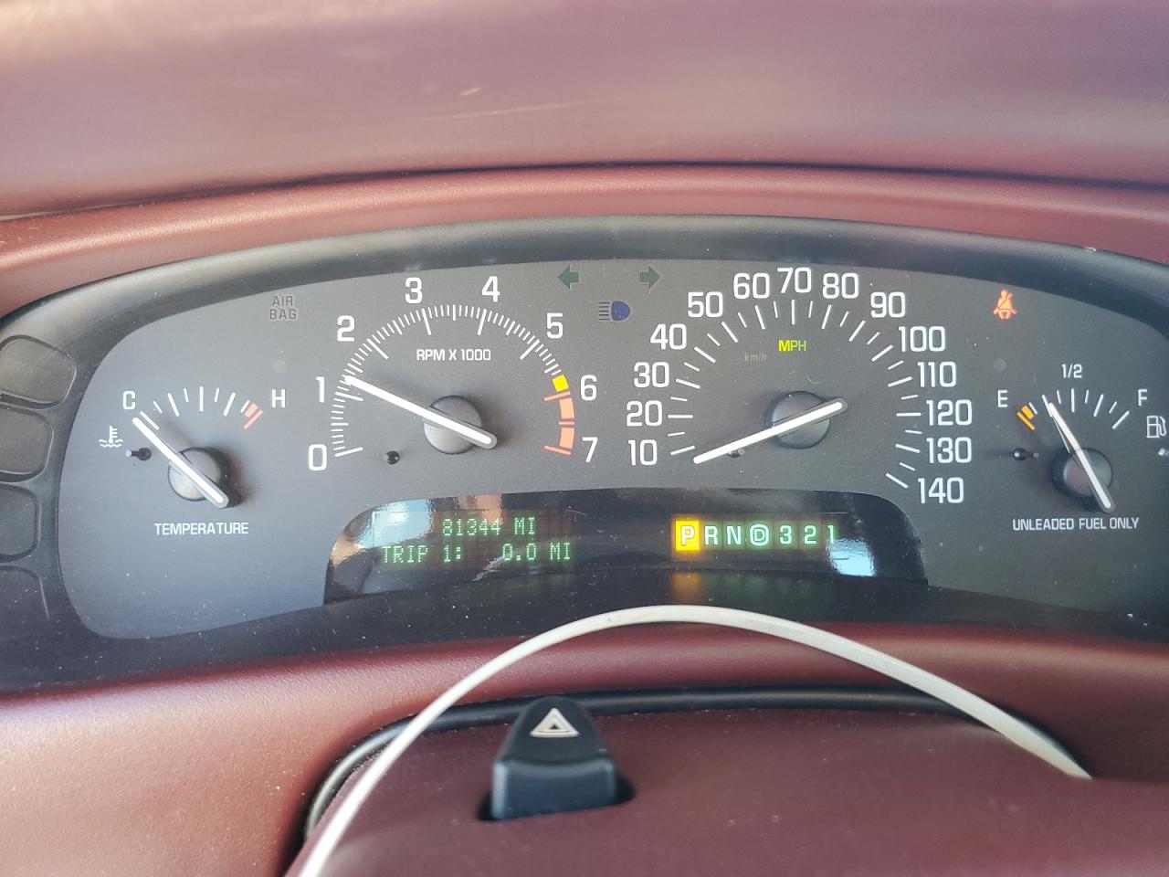 1999 Buick Park Avenue VIN: 1G4CW52K6X4642485 Lot: 91615855