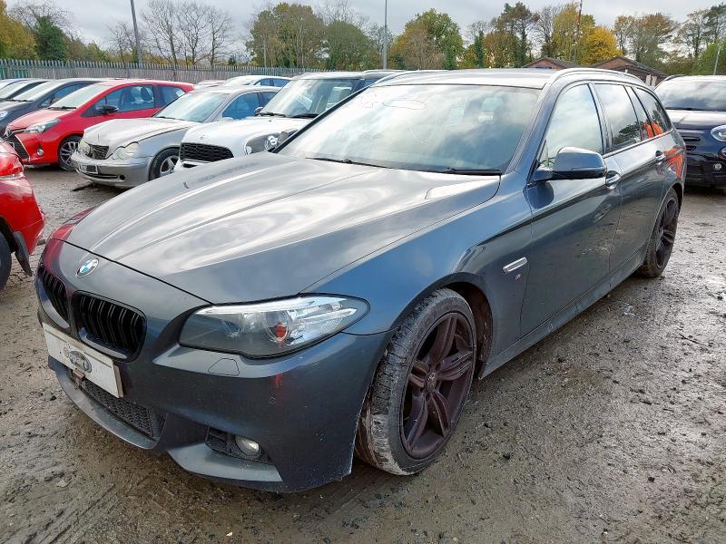 2015 BMW 5 SERIES 525D M SPORT 5DR STEP AUTO for sale at Copart WOLVERHAMPTON