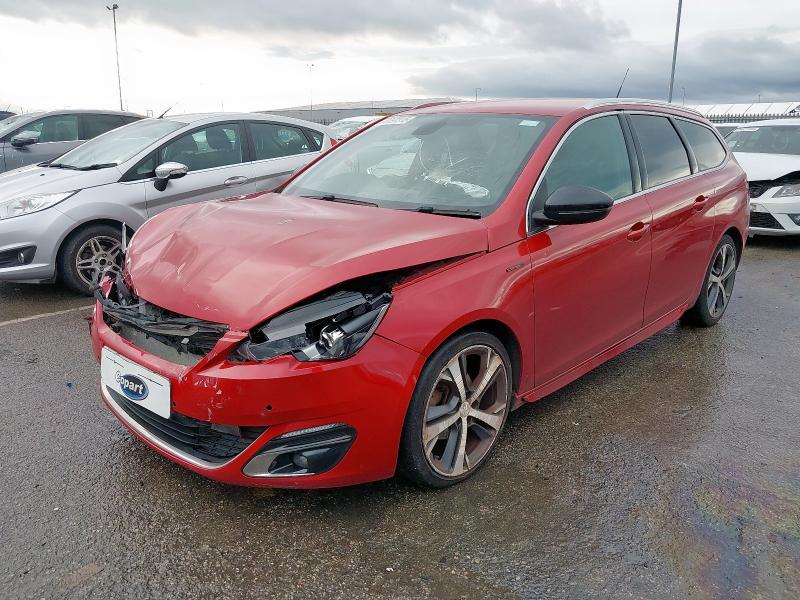 2015 PEUGEOT 308 1.6 HDI 115 GT LINE 5DR for sale at Copart CHESTER