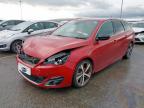 2015 PEUGEOT 308 1.6 HDI 115 GT LINE 5DR for sale at Copart CHESTER