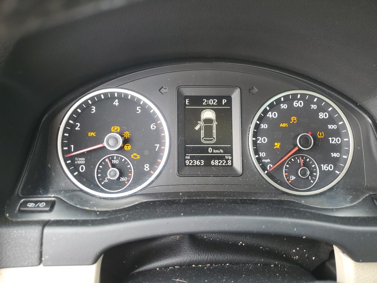 2013 Volkswagen Tiguan S VIN: WVGBV3AX9DW602398 Lot: 91492355