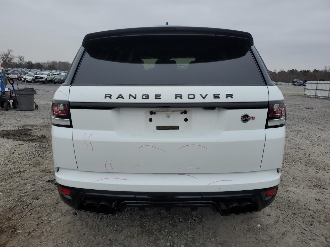 2017 Land Rover Range Rover Sport Svr VIN: SALWZ2FE8HA137538 Lot: 92738235