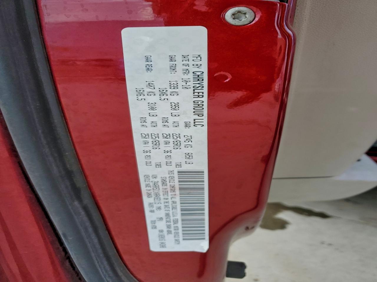 2010 Chrysler Town & Country Touring VIN: 2A4RR5D1XAR492115 Lot: 93922275