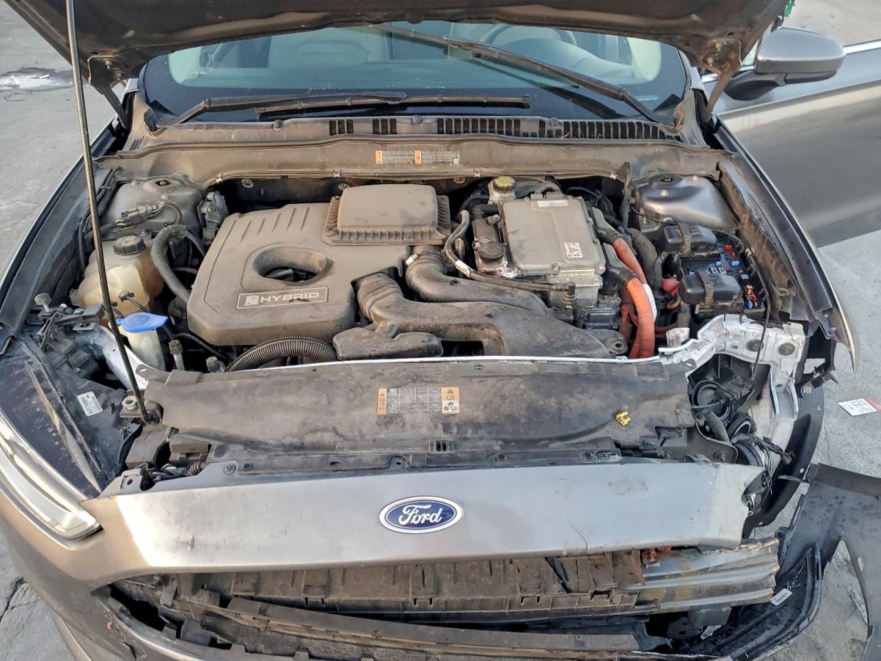 2014 Ford Fusion S Hybrid VIN: 3FA6P0UUXER256257 Lot: 94046965