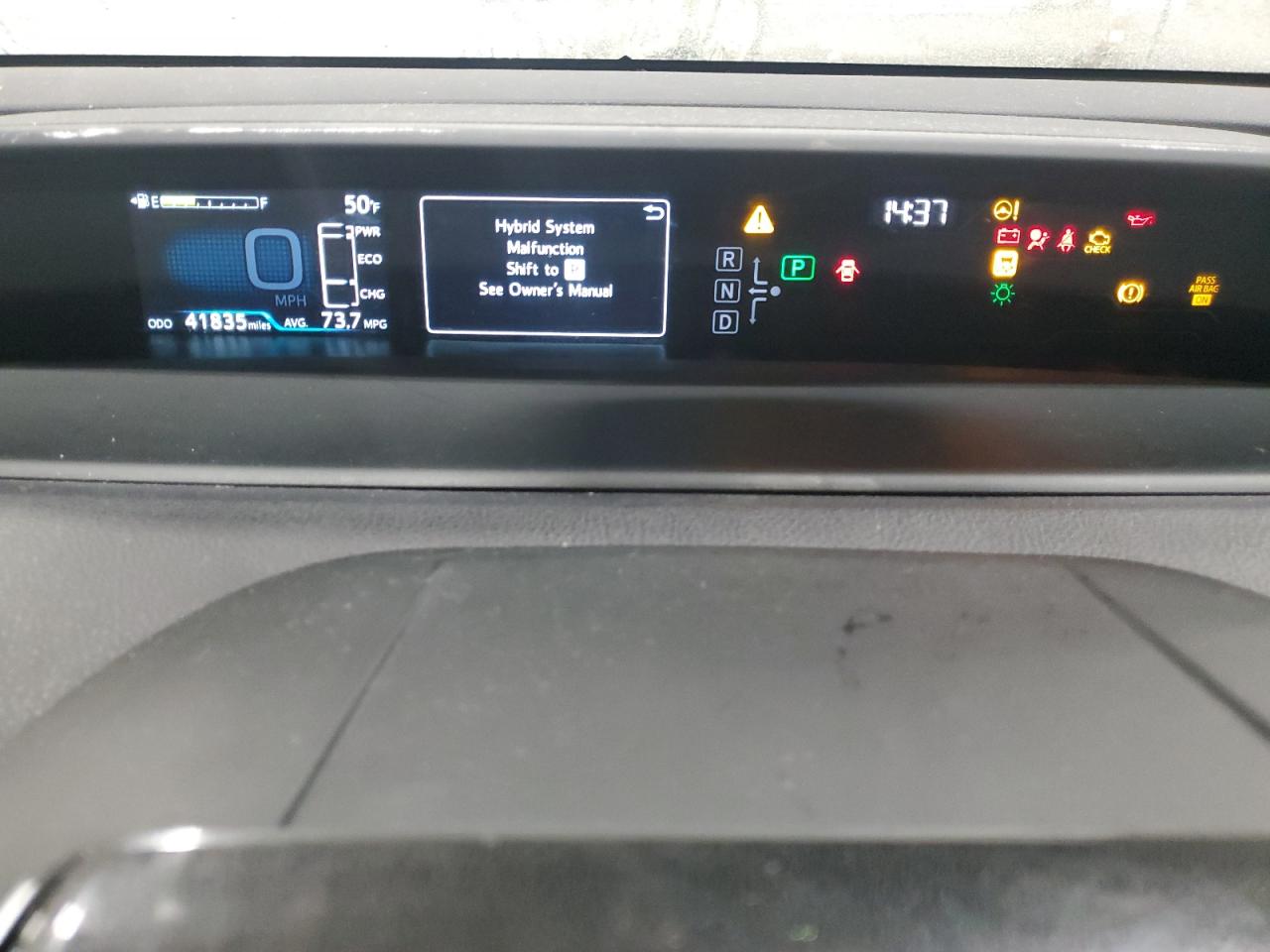 2019 Toyota Prius Prime VIN: JTDKARFP8K3118037 Lot: 93562425