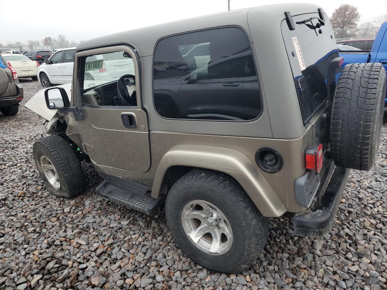 2003 Jeep Wrangler / Tj Sahara VIN: 1J4FA59S63P369086 Lot: 93018175