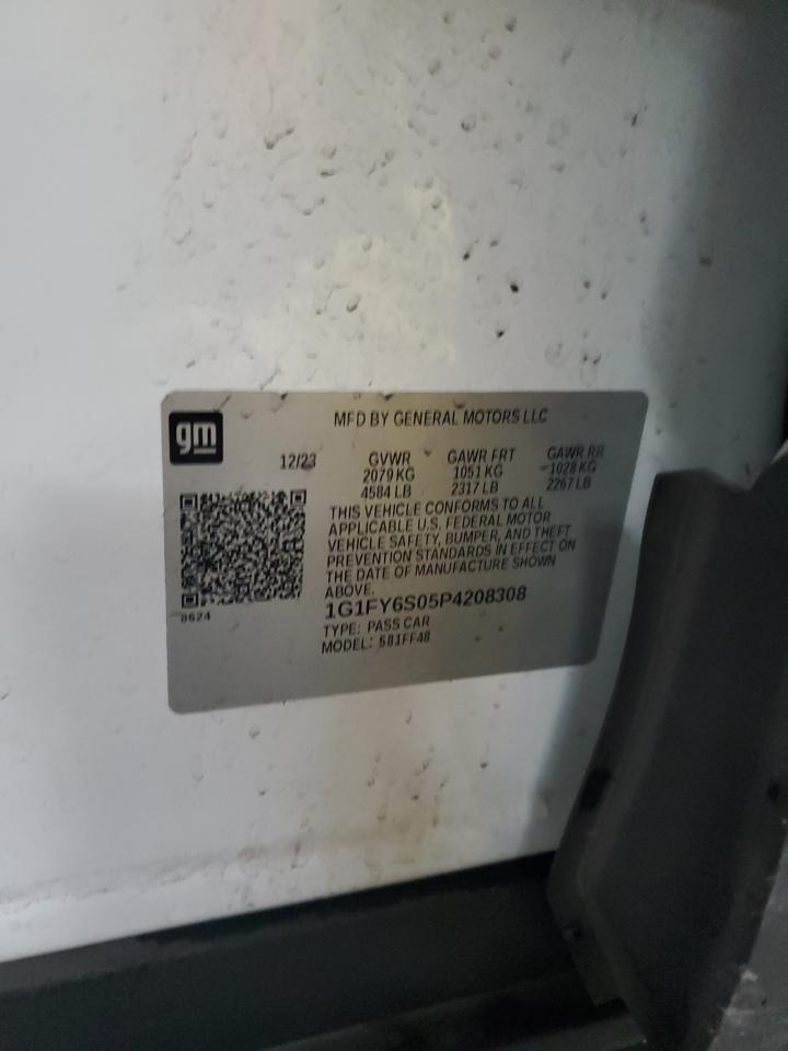 2023 Chevrolet Bolt Euv Lt VIN: 1G1FY6S05P4208308 Lot: 91893355