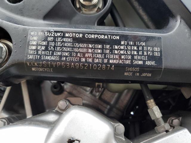2005 SUZUKI SV650   