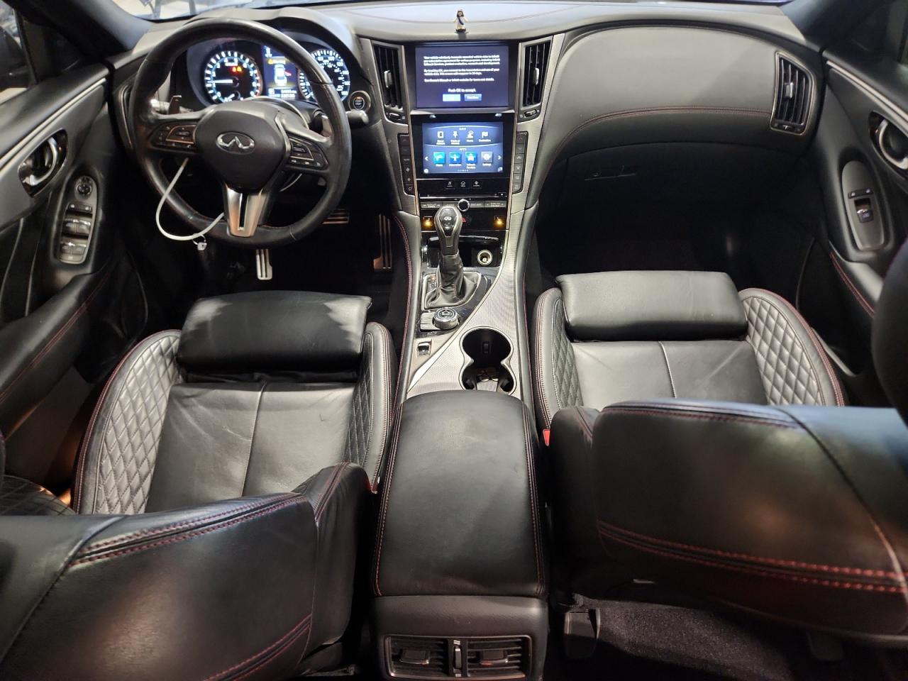 2018 Infiniti Q50 Red Sport 400 VIN: JN1FV7AR3JM481327 Lot: 92636605