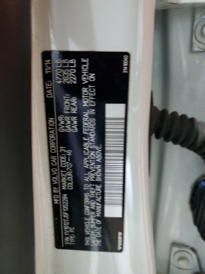 2015 Volvo S60 VIN: YV1612TJ5F1352284 Lot: 93130415