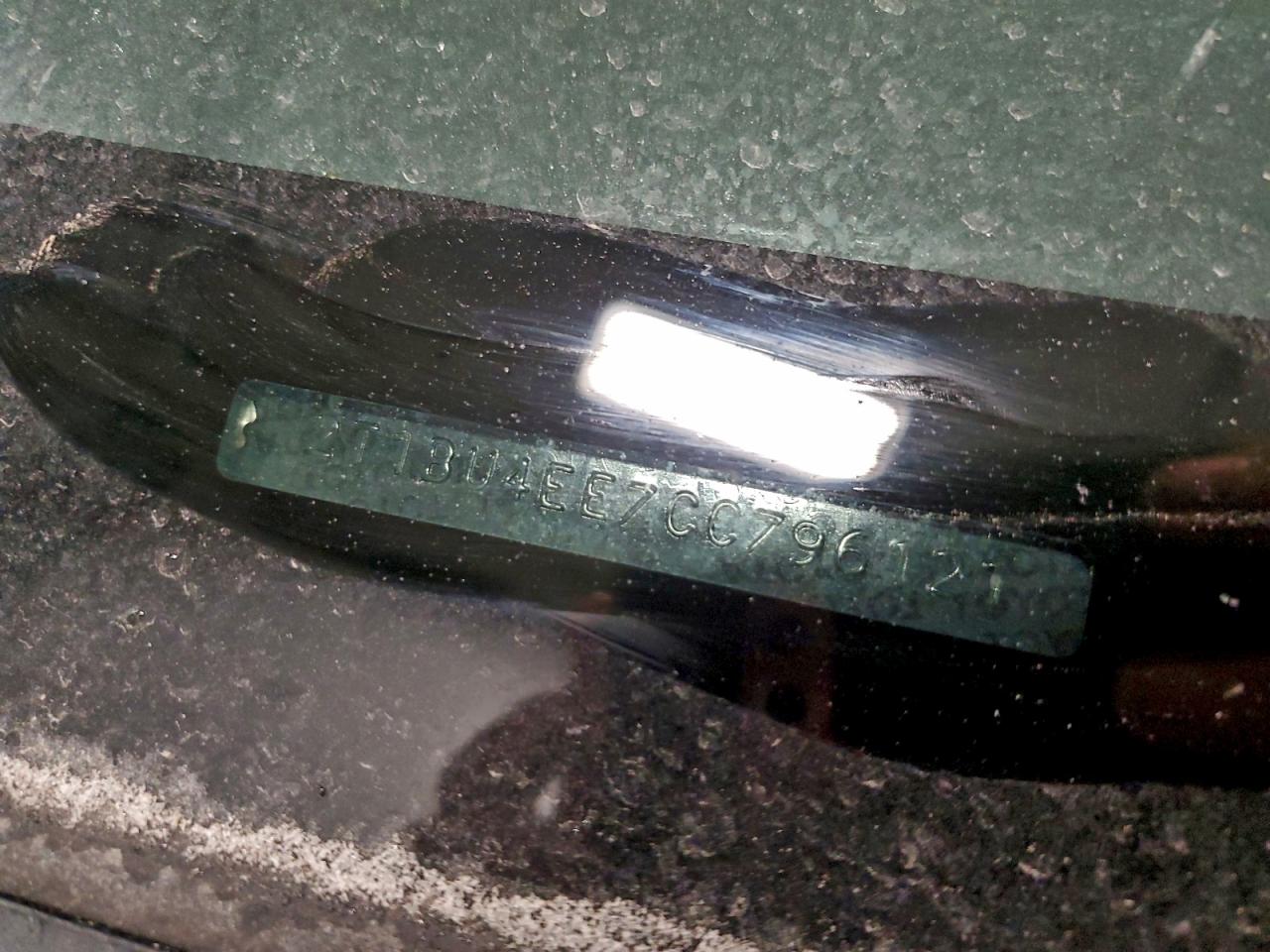 2012 Toyota Corolla Base VIN: 2T1BU4EE7CC796121 Lot: 94453675