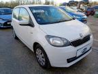 2014 SKODA CITIGO 1.0 MPI SE 5DR for sale at Copart SANDWICH