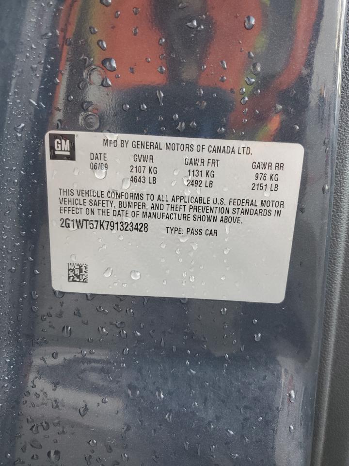 2009 Chevrolet Impala 1Lt VIN: 2G1WT57K791323428 Lot: 90695975