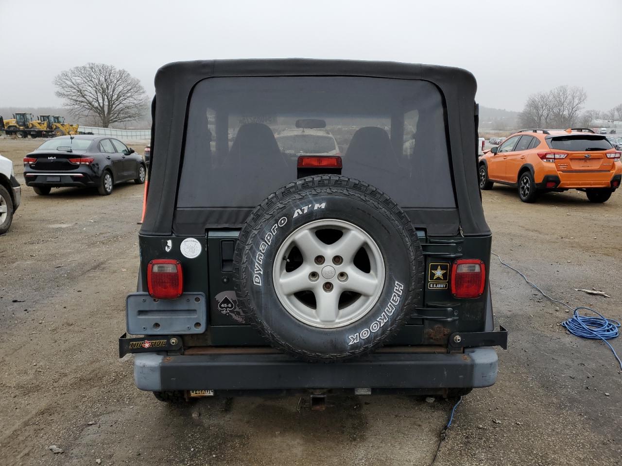 2002 Jeep Wrangler / Tj Se VIN: 1J4FA29P32P748443 Lot: 94085275