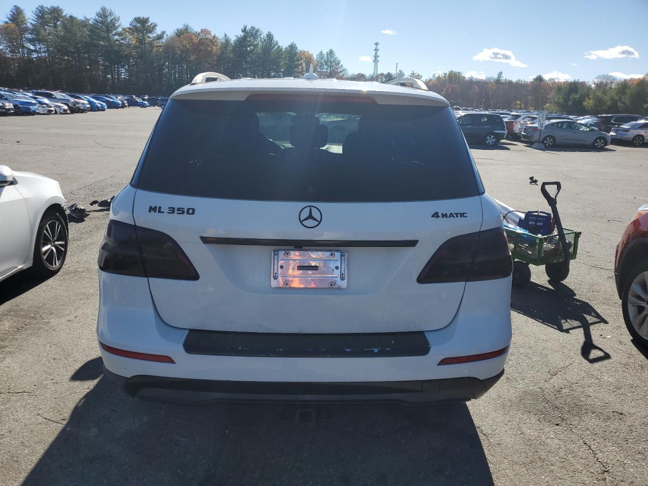 2013 Mercedes-Benz Ml 350 4Matic VIN: 4JGDA5HB6DA126215 Lot: 91346225