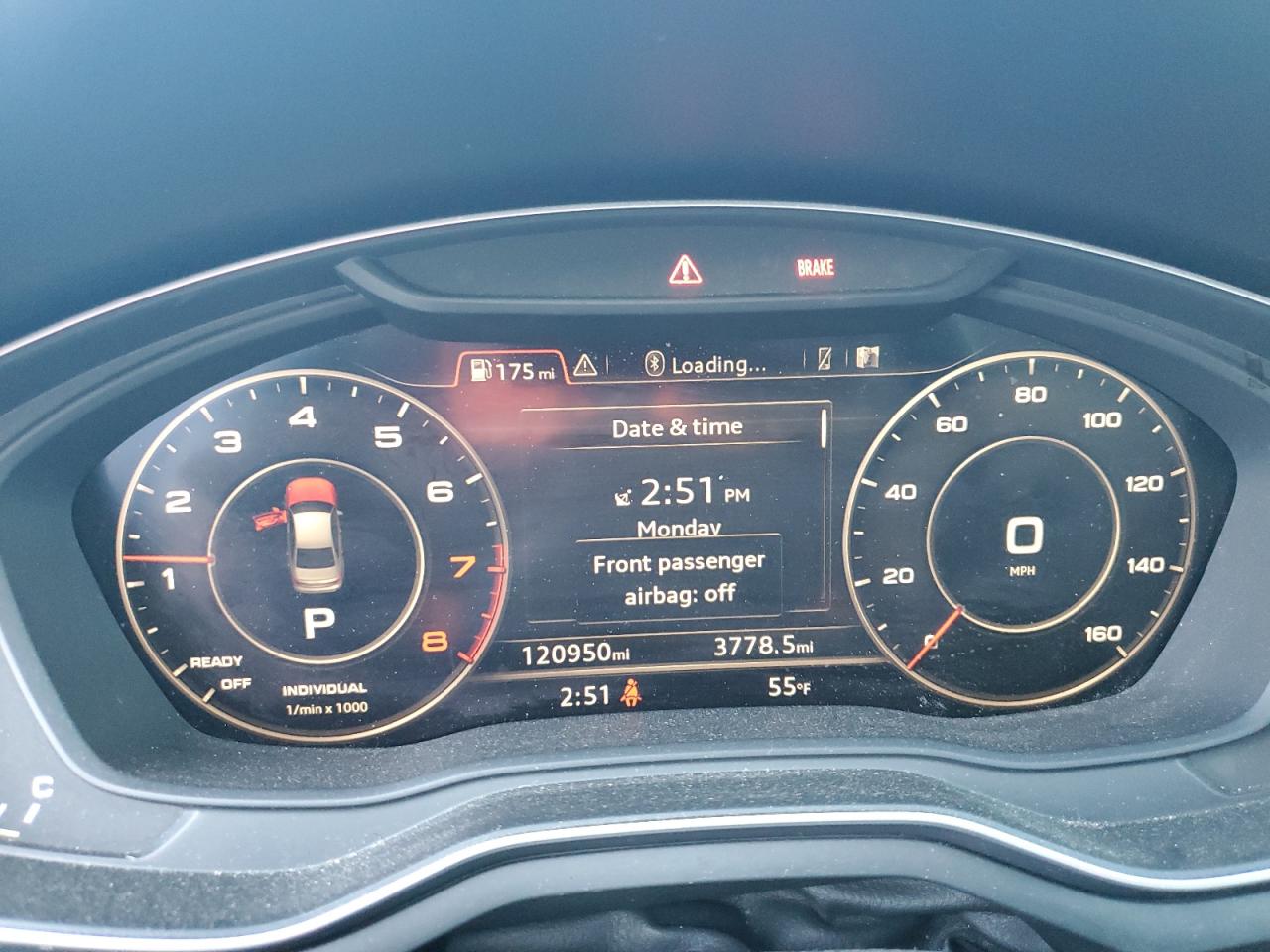 2017 Audi A4 Premium Plus VIN: WAUENAF45HN015421 Lot: 93229485