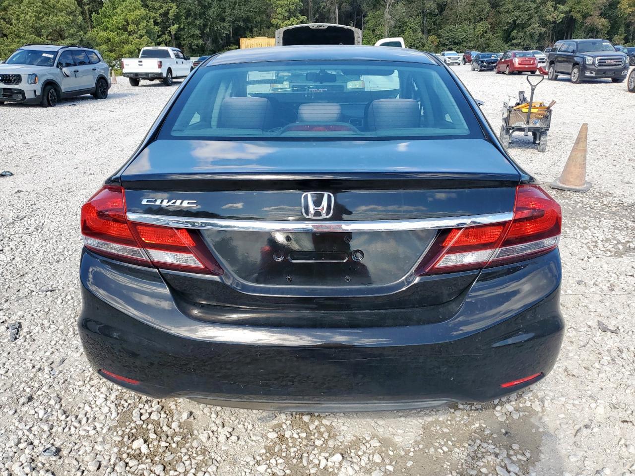 2013 Honda Civic Lx VIN: 2HGFB2F50DH504599 Lot: 92529645