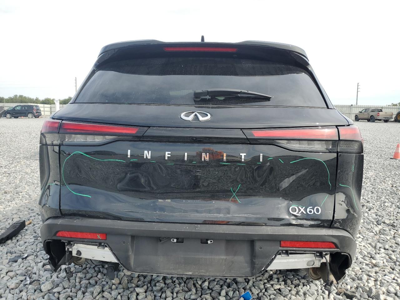 2025 Infiniti Qx60 Luxe VIN: 5N1AL1FR3SC345222 Lot: 91659135