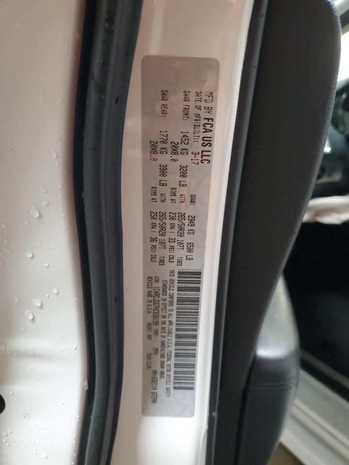 2017 Dodge Durango Gt VIN: 1C4RDJDG7HC830199 Lot: 93140735