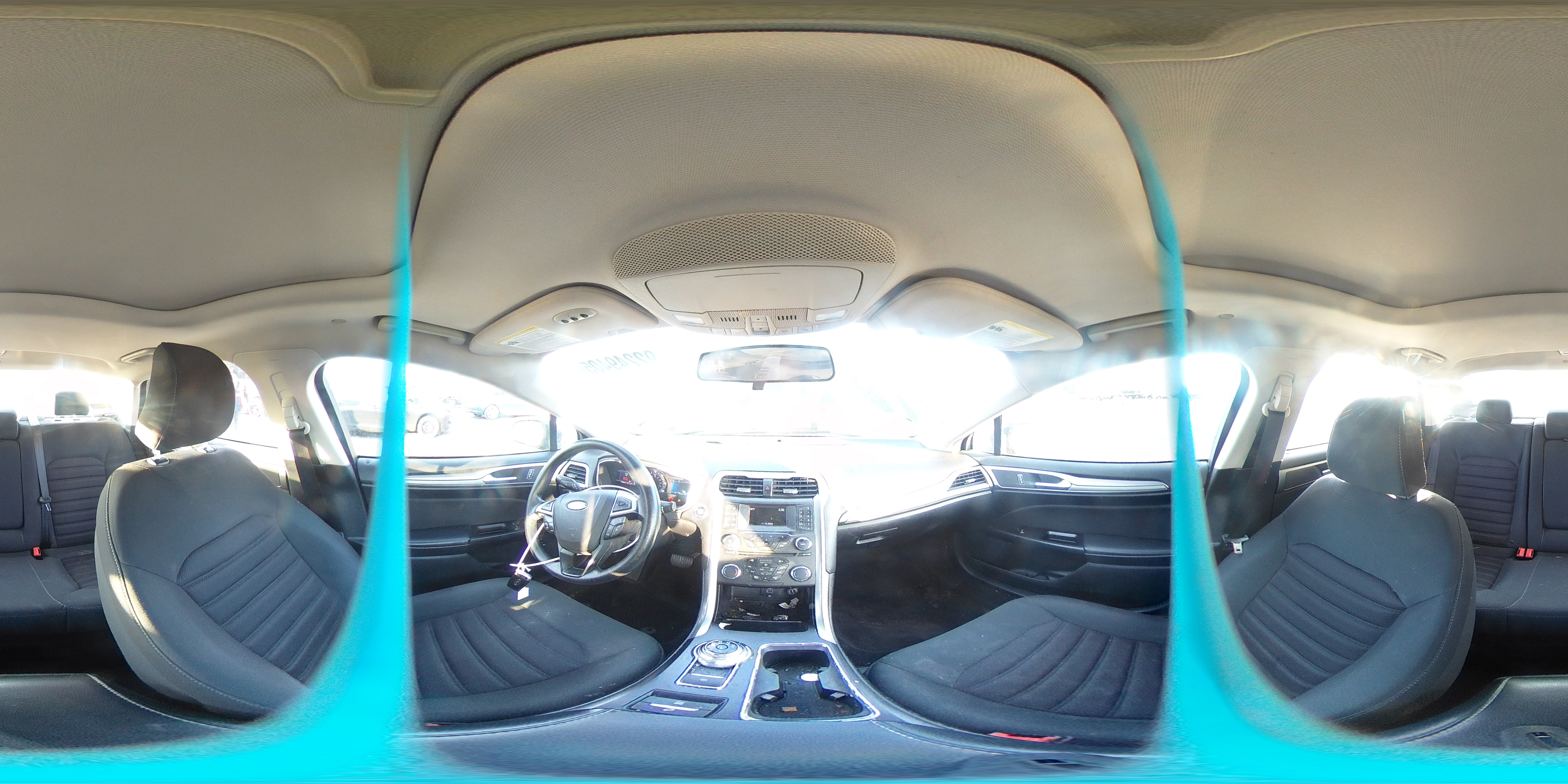 2017 Ford Fusion Se Hybrid VIN: 3FA6P0LU1HR356897 Lot: 92249405