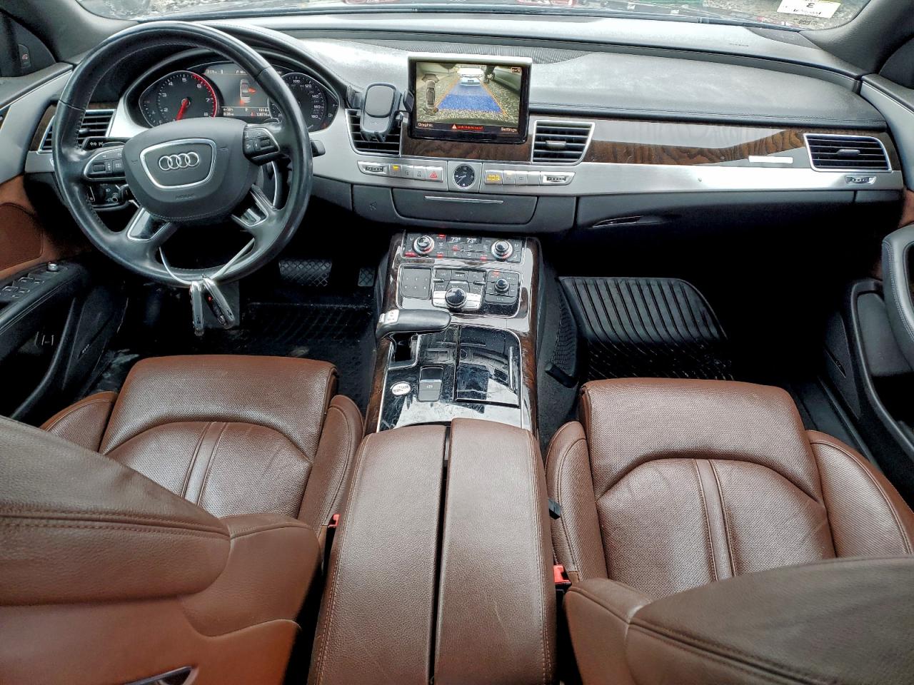 2014 Audi A8 L Quattro VIN: WAUR2AFDXEN009488 Lot: 93745485