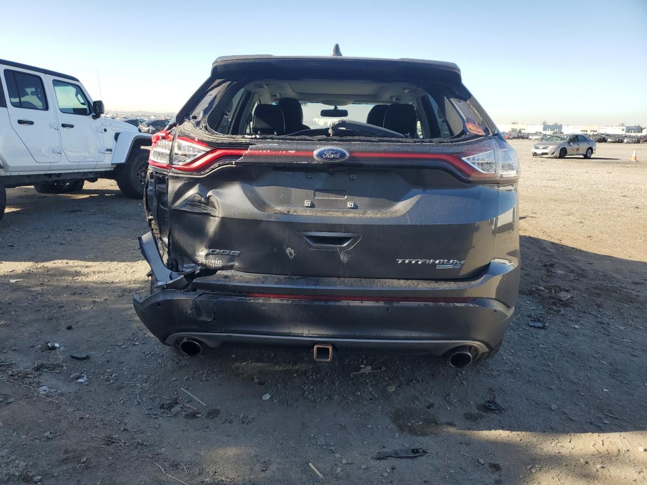 2018 Ford Edge Titanium VIN: 2FMPK4K90JBC01534 Lot: 92119865