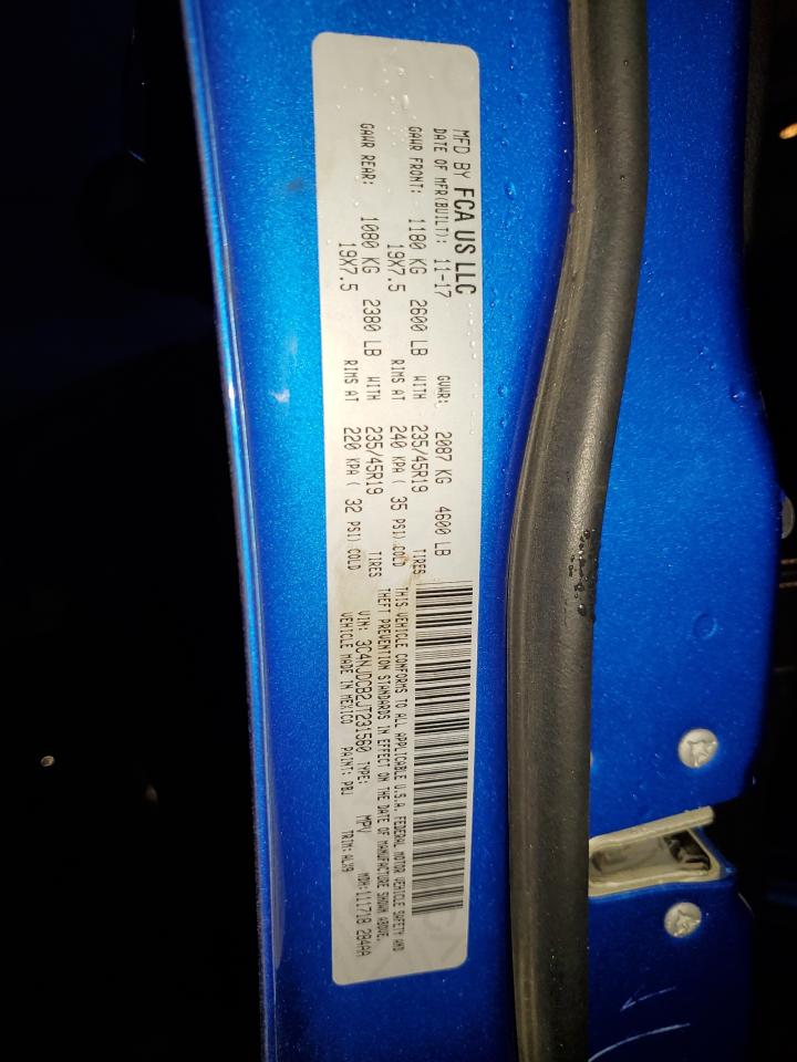 2018 Jeep Compass Limited VIN: 3C4NJDCB2JT231560 Lot: 92652085