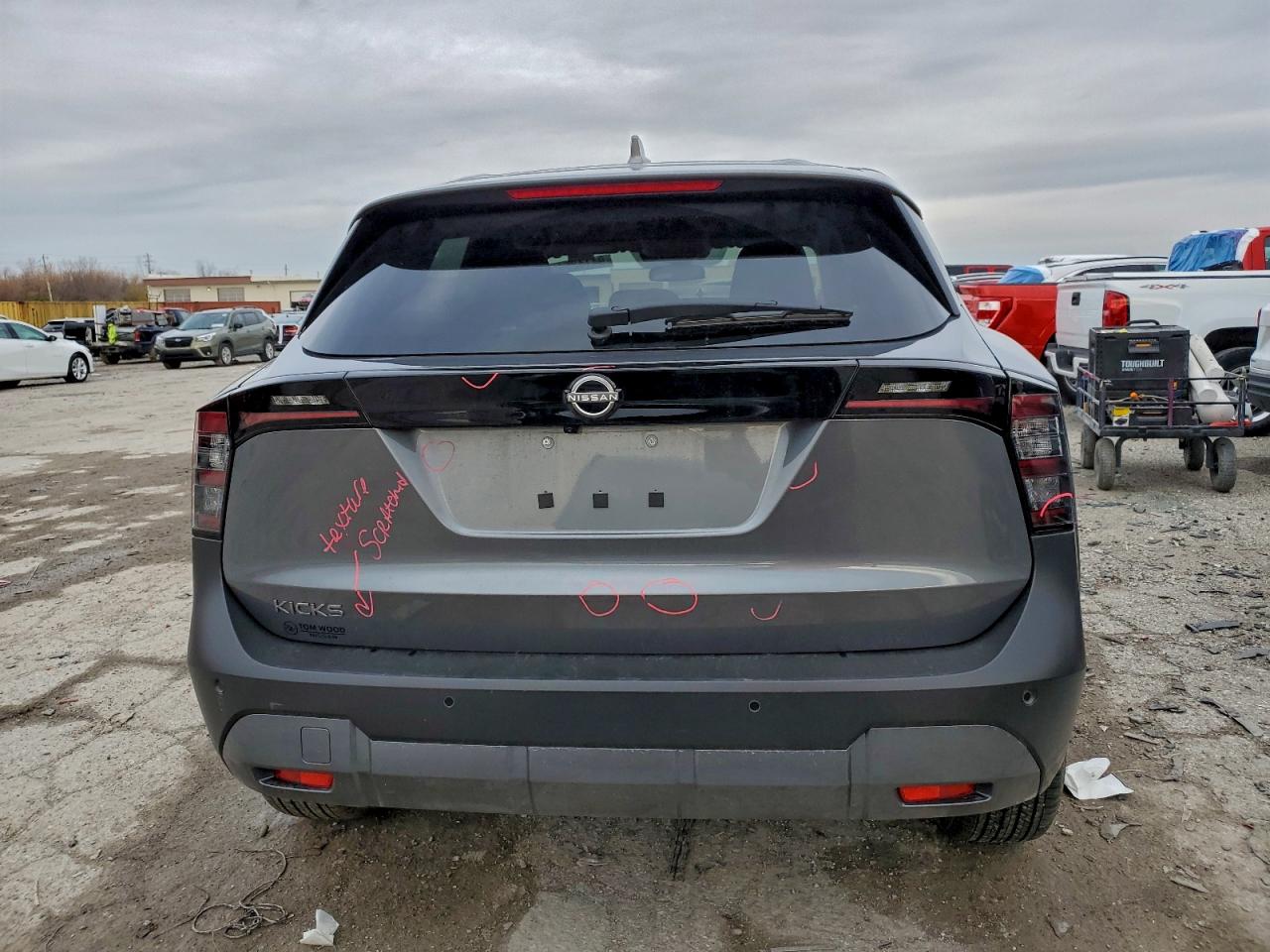 2025 Nissan Kicks Sv VIN: 3N8AP6CA2SL372148 Lot: 94142545