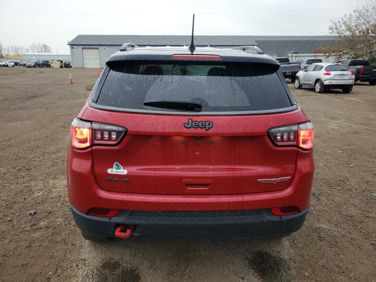 2018 Jeep Compass Trailhawk VIN: 3C4NJDDB6JT403443 Lot: 90081965